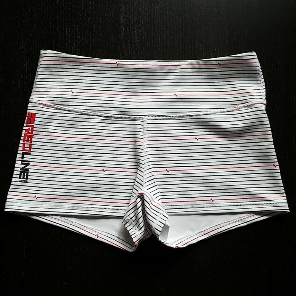 Redline Pulse Line Booty CrossFit Spandex Shorts